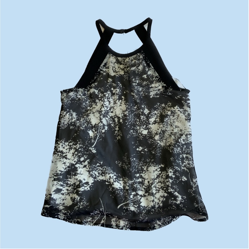 Calvin Klein Jeans - Floral / Splatter / Tree Pattern Women’s Tank (runs small)